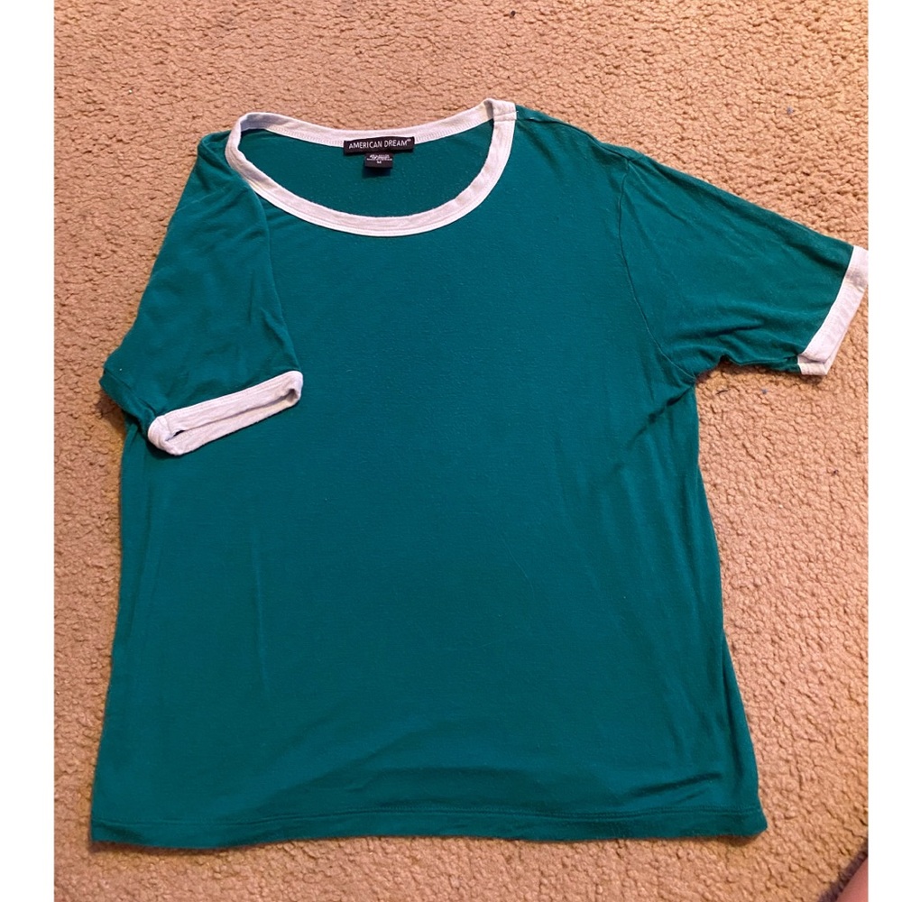 green shirt